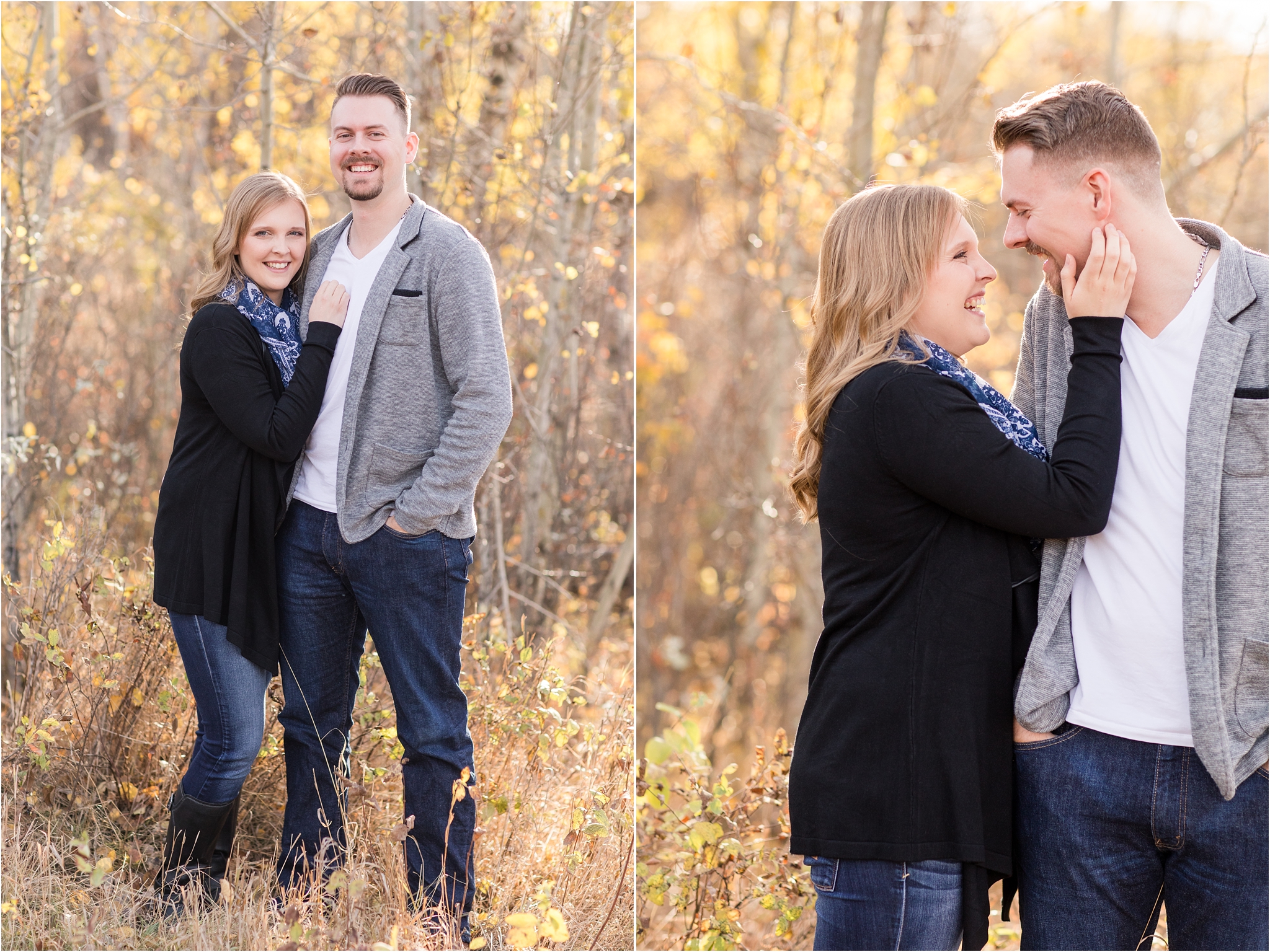 Classic Fall Engagement Session 